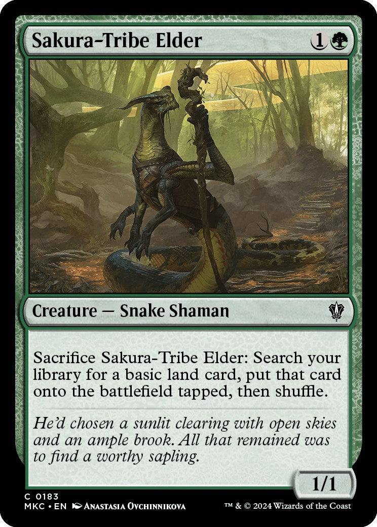 Sakura-Tribe Elder [Murders at Karlov Manor Commander] | Eastridge Sports Cards & Games