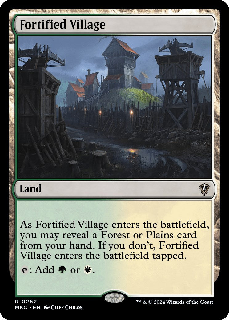 Fortified Village [Murders at Karlov Manor Commander] | Eastridge Sports Cards & Games