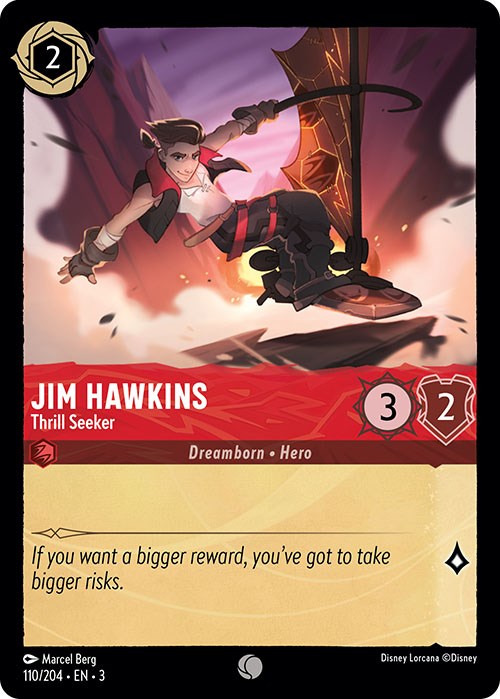Jim Hawkins - Thrill Seeker (110/204) [Into the Inklands] | Eastridge Sports Cards & Games