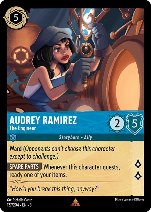 Audrey Ramirez - The Engineer (137/204) [Into the Inklands] | Eastridge Sports Cards & Games