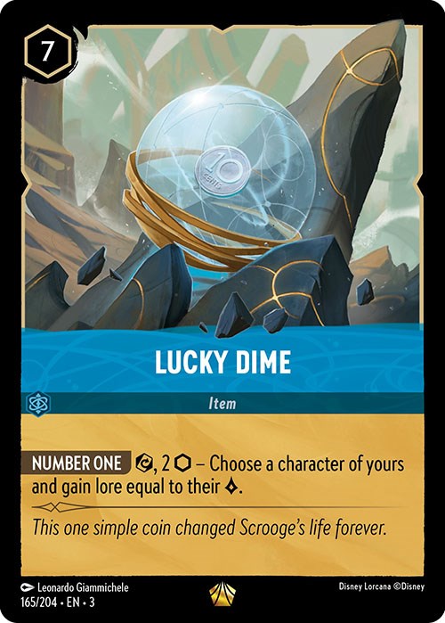 Lucky Dime (165/204) [Into the Inklands] | Eastridge Sports Cards & Games
