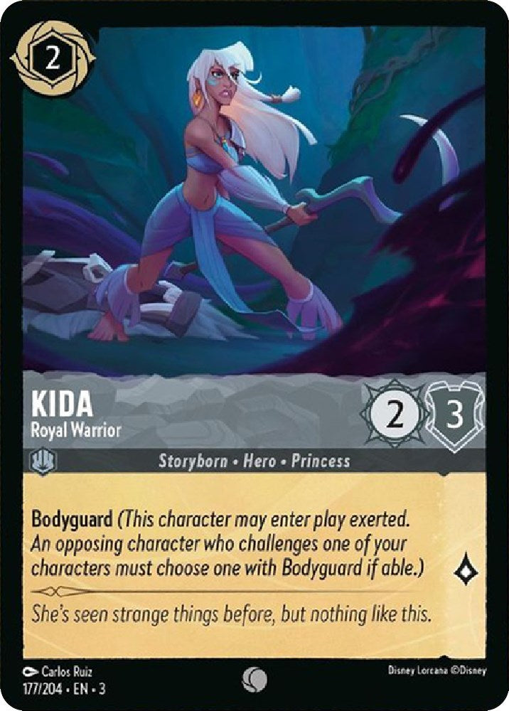 Kida - Royal Warrior (177/204) [Into the Inklands] | Eastridge Sports Cards & Games