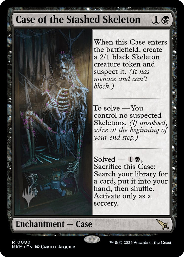 Case of the Stashed Skeleton (Promo Pack) [Murders at Karlov Manor Promos] | Eastridge Sports Cards & Games