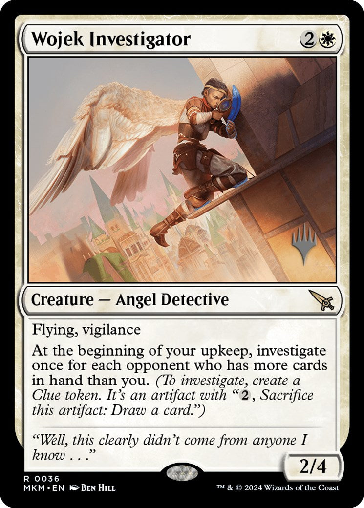 Wojek Investigator (Promo Pack) [Murders at Karlov Manor Promos] | Eastridge Sports Cards & Games