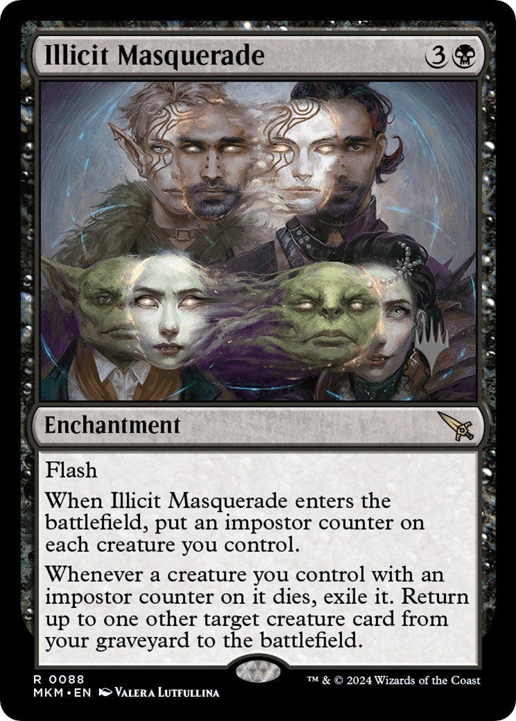 Illicit Masquerade (Promo Pack) [Murders at Karlov Manor Promos] | Eastridge Sports Cards & Games