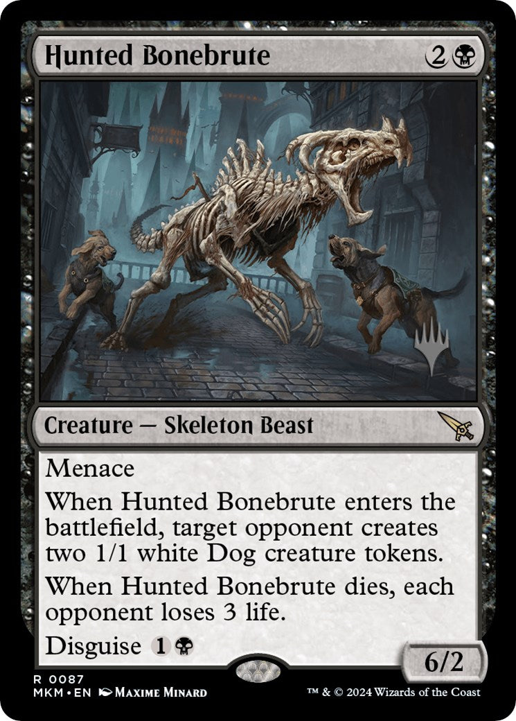 Hunted Bonebrute (Promo Pack) [Murders at Karlov Manor Promos] | Eastridge Sports Cards & Games