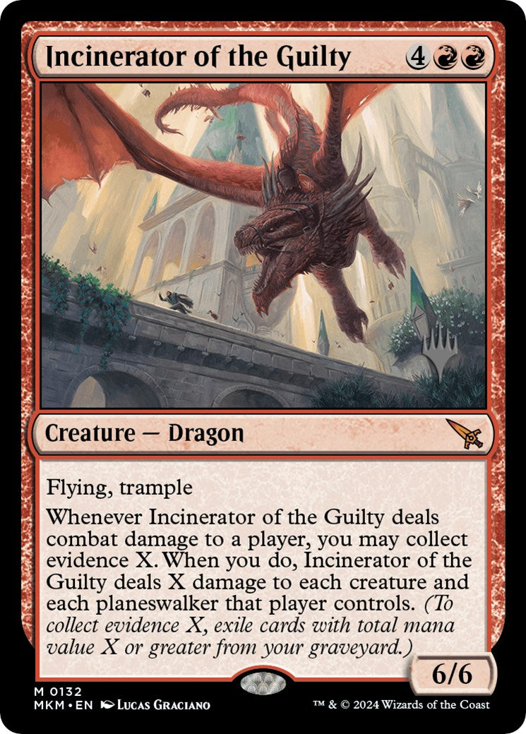 Incinerator of the Guilty (Promo Pack) [Murders at Karlov Manor Promos] | Eastridge Sports Cards & Games