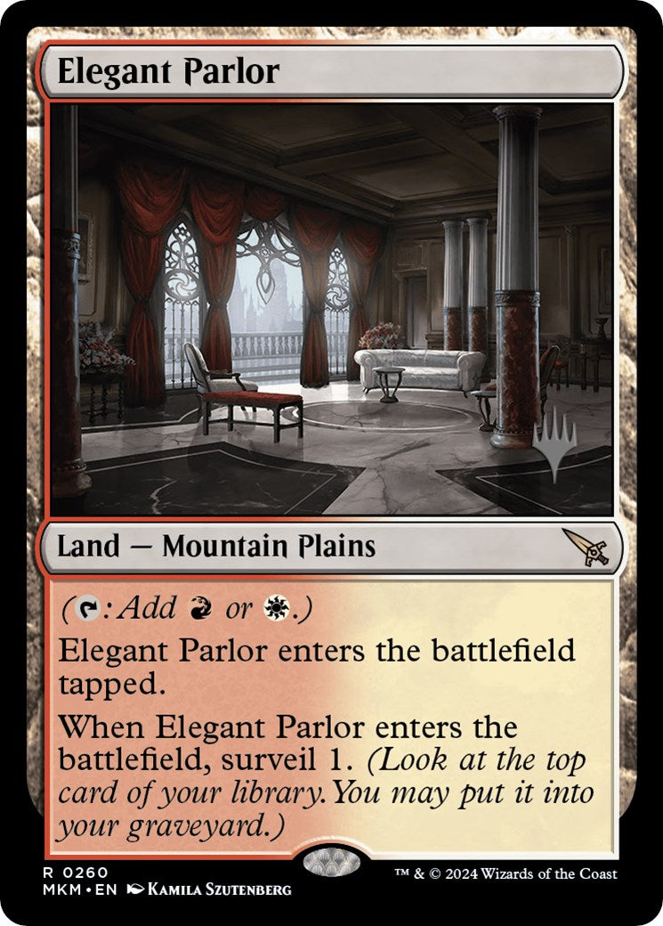 Elegant Parlor (Promo Pack) [Murders at Karlov Manor Promos] | Eastridge Sports Cards & Games