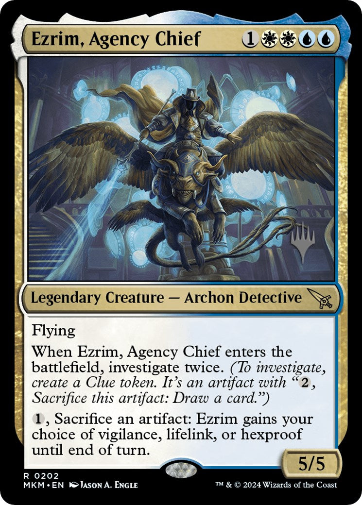 Ezrim, Agency Chief (Promo Pack) [Murders at Karlov Manor Promos] | Eastridge Sports Cards & Games