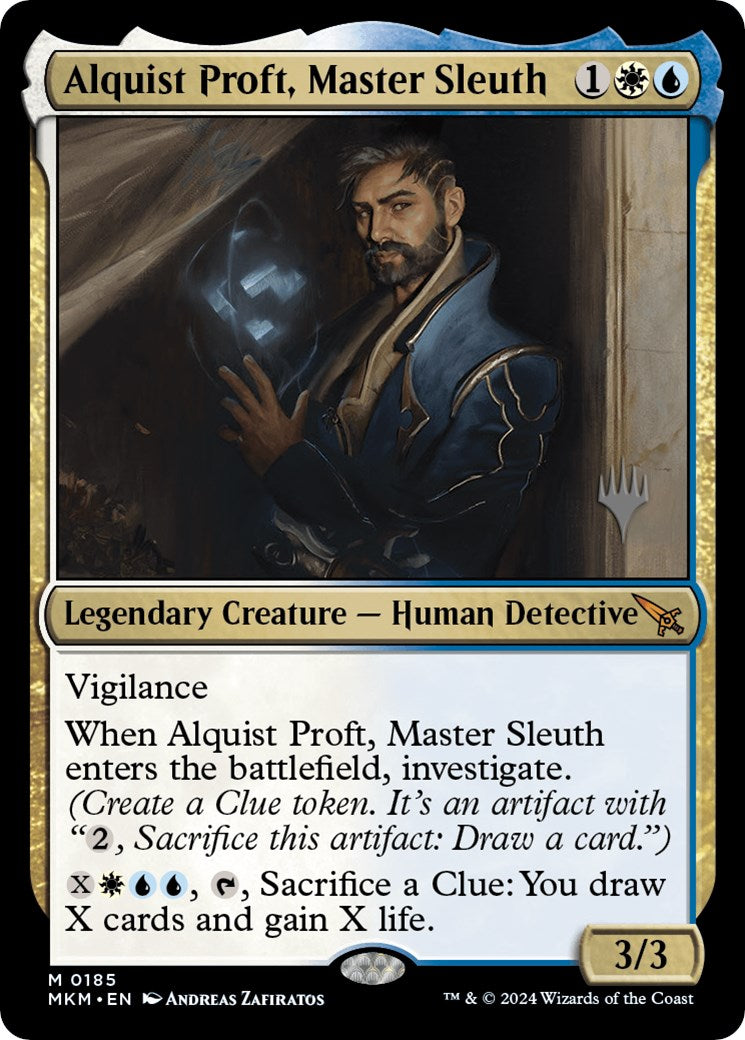 Alquist Proft, Master Sleuth (Promo Pack) [Murders at Karlov Manor Promos] | Eastridge Sports Cards & Games