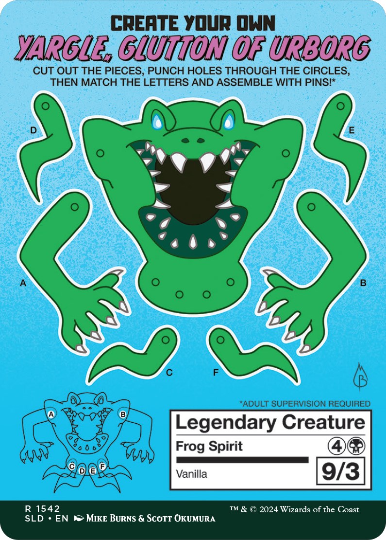 Yargle, Glutton of Urborg [Secret Lair Drop Series] | Eastridge Sports Cards & Games