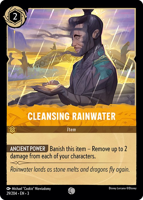 Cleansing Rainwater (29/204) [Into the Inklands] | Eastridge Sports Cards & Games