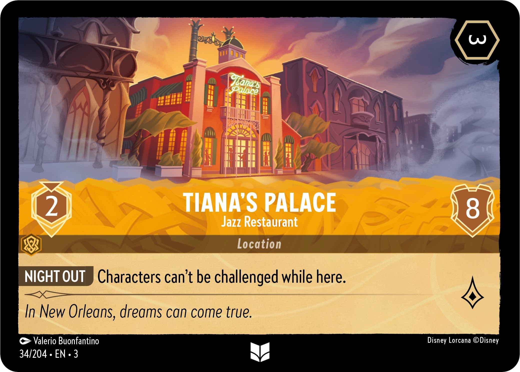 Tiana's Palace - Jazz Restaurant (34/204) [Into the Inklands] | Eastridge Sports Cards & Games