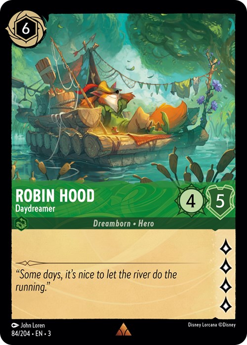 Robin Hood - Daydreamer (84/204) [Into the Inklands] | Eastridge Sports Cards & Games
