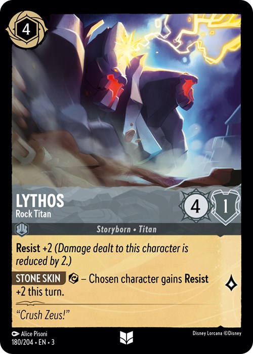 Lythos - Rock Titan (180/204) [Into the Inklands] | Eastridge Sports Cards & Games