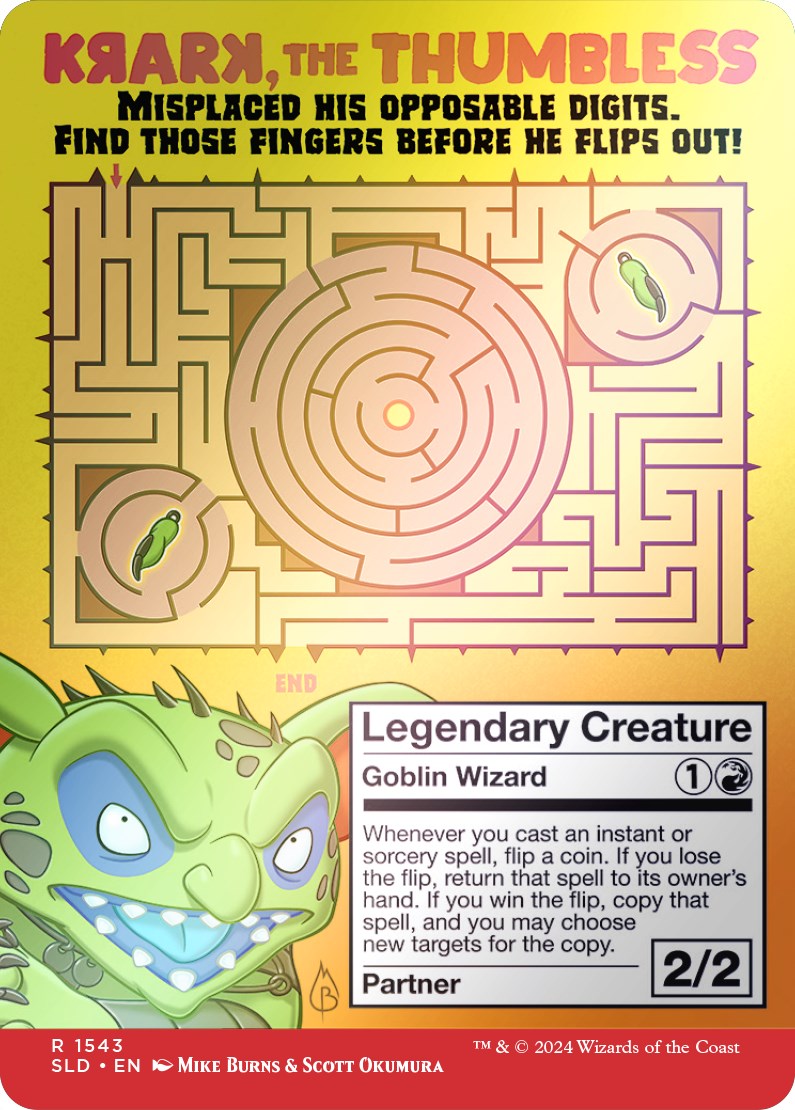 Krark, the Thumbless (Rainbow Foil) [Secret Lair Drop Series] | Eastridge Sports Cards & Games