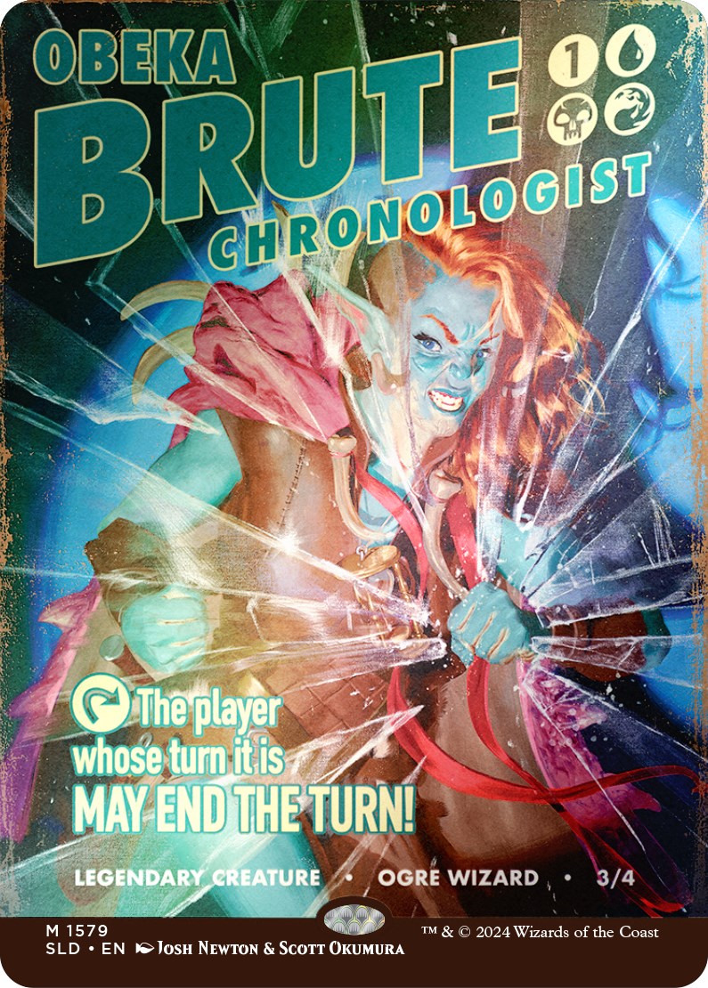 Obeka, Brute Chronologist (Rainbow Foil) [Secret Lair Drop Series] | Eastridge Sports Cards & Games