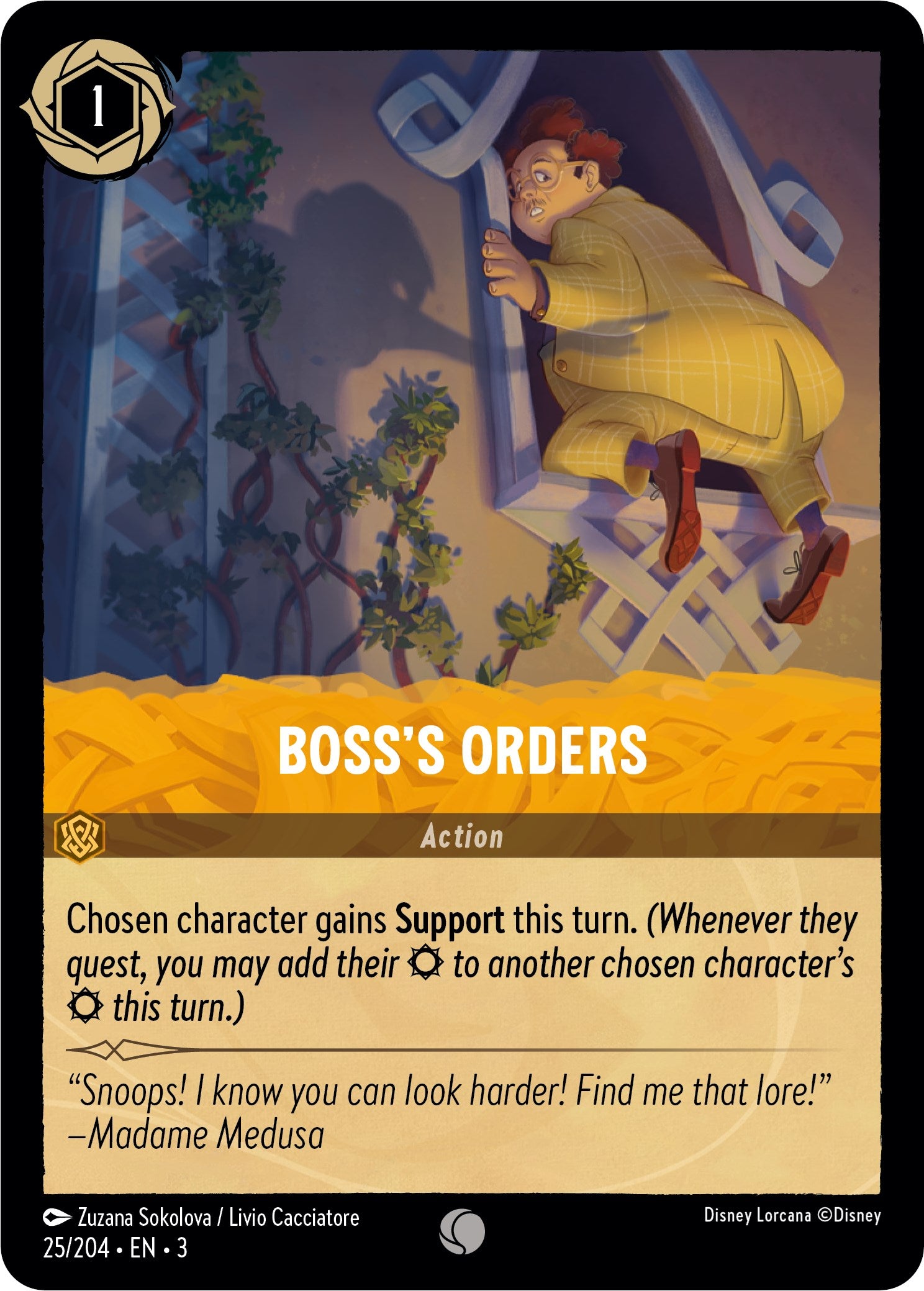 Boss's Orders (25/204) [Into the Inklands] | Eastridge Sports Cards & Games