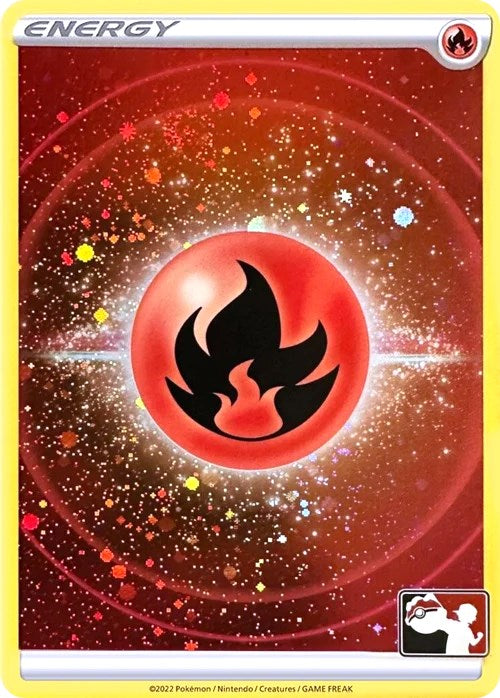 Fire Energy (Cosmos Holo) [Prize Pack Series Three] | Eastridge Sports Cards & Games