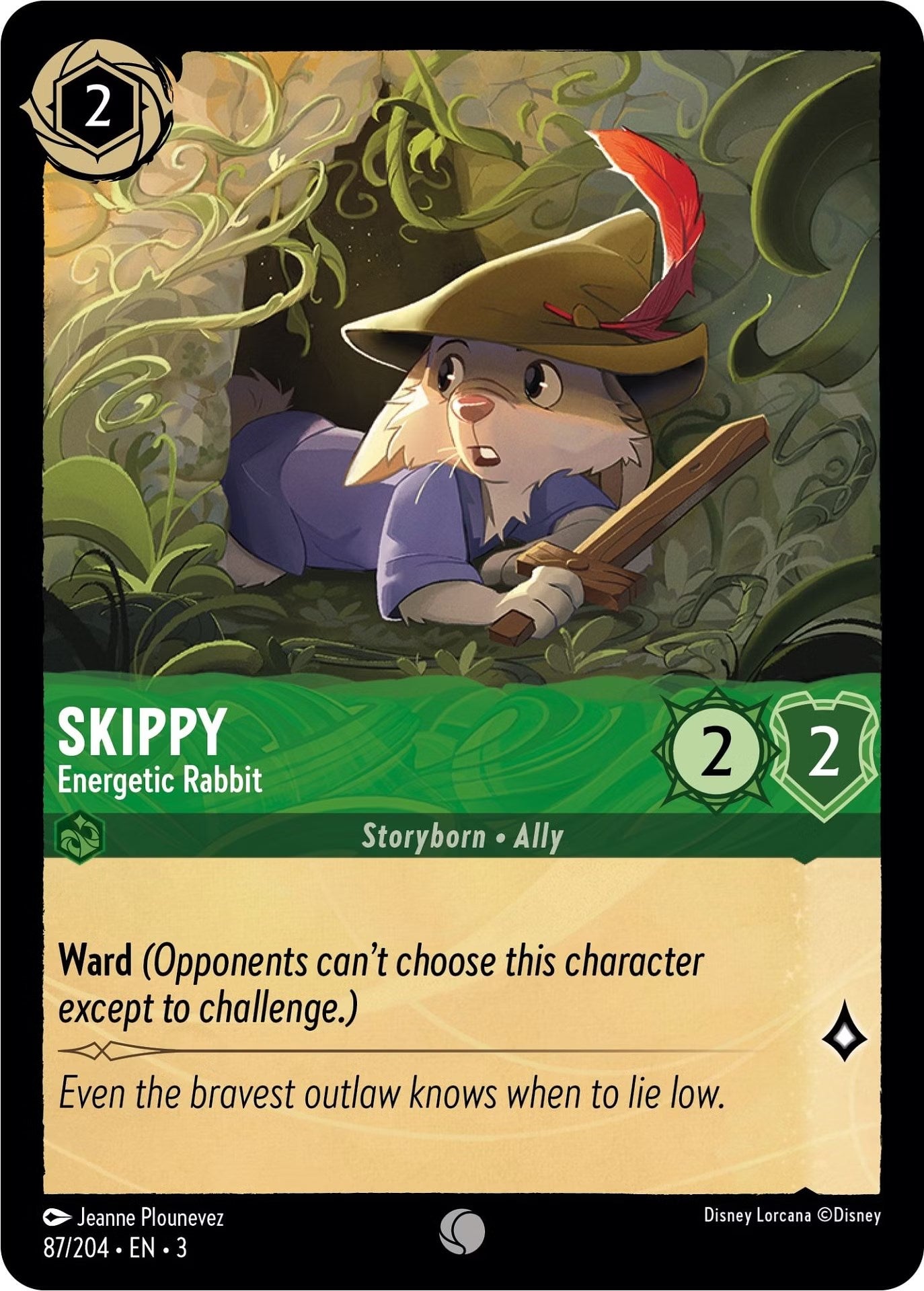 Skippy - Energetic Rabbit (87/204) [Into the Inklands] | Eastridge Sports Cards & Games