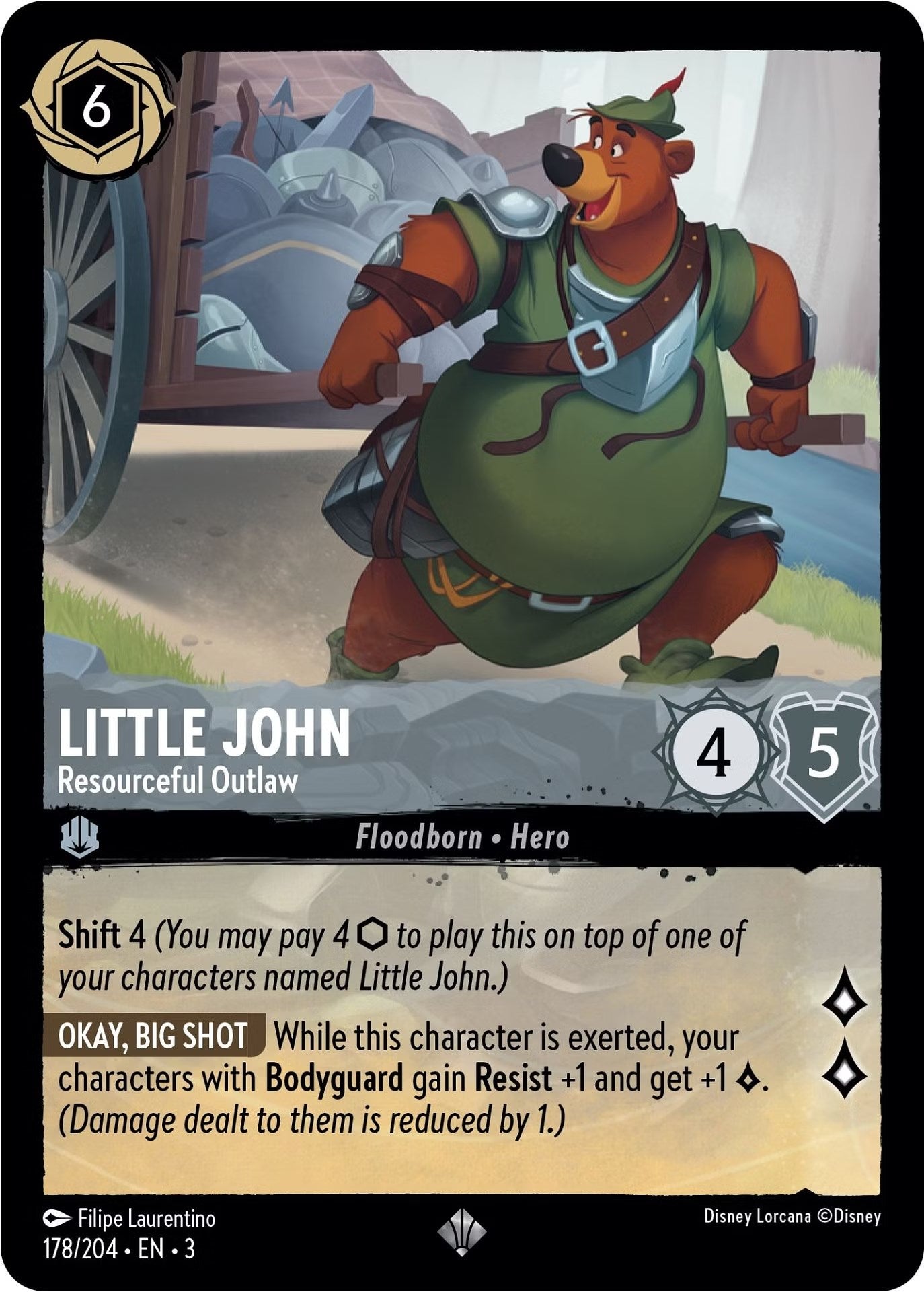 Little John - Resourceful Outlaw (178/204) [Into the Inklands] | Eastridge Sports Cards & Games
