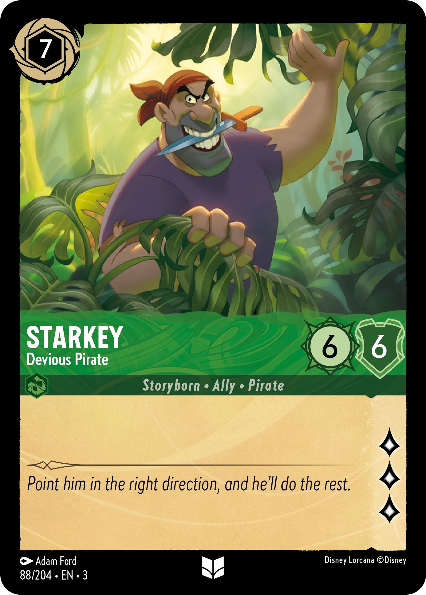 Starkey - Devious Pirate (88/204) [Into the Inklands] | Eastridge Sports Cards & Games