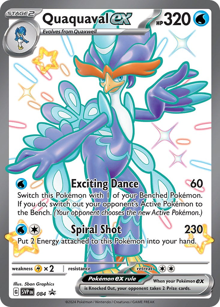 Quaquaval ex (084) (Jumbo Card) [Scarlet & Violet: Black Star Promos] | Eastridge Sports Cards & Games
