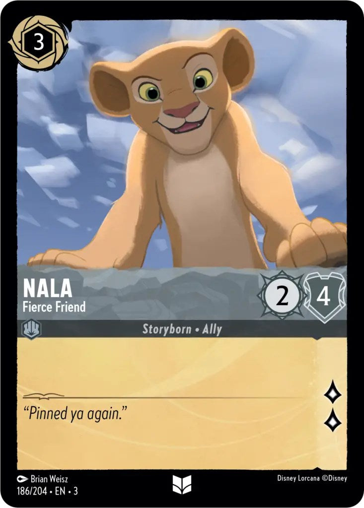 Nala - Fierce Friend (186/204) [Into the Inklands] | Eastridge Sports Cards & Games