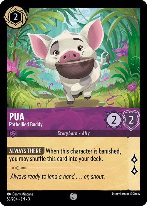 Pua - Potbellied Buddy (53/204) [Into the Inklands] | Eastridge Sports Cards & Games
