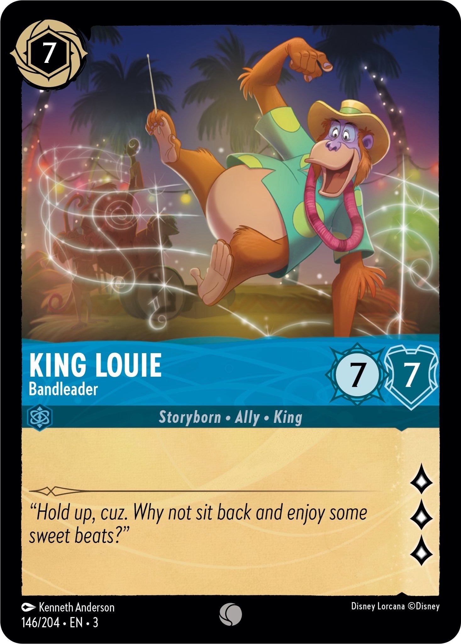 King Louie - Bandleader (146/204) [Into the Inklands] | Eastridge Sports Cards & Games