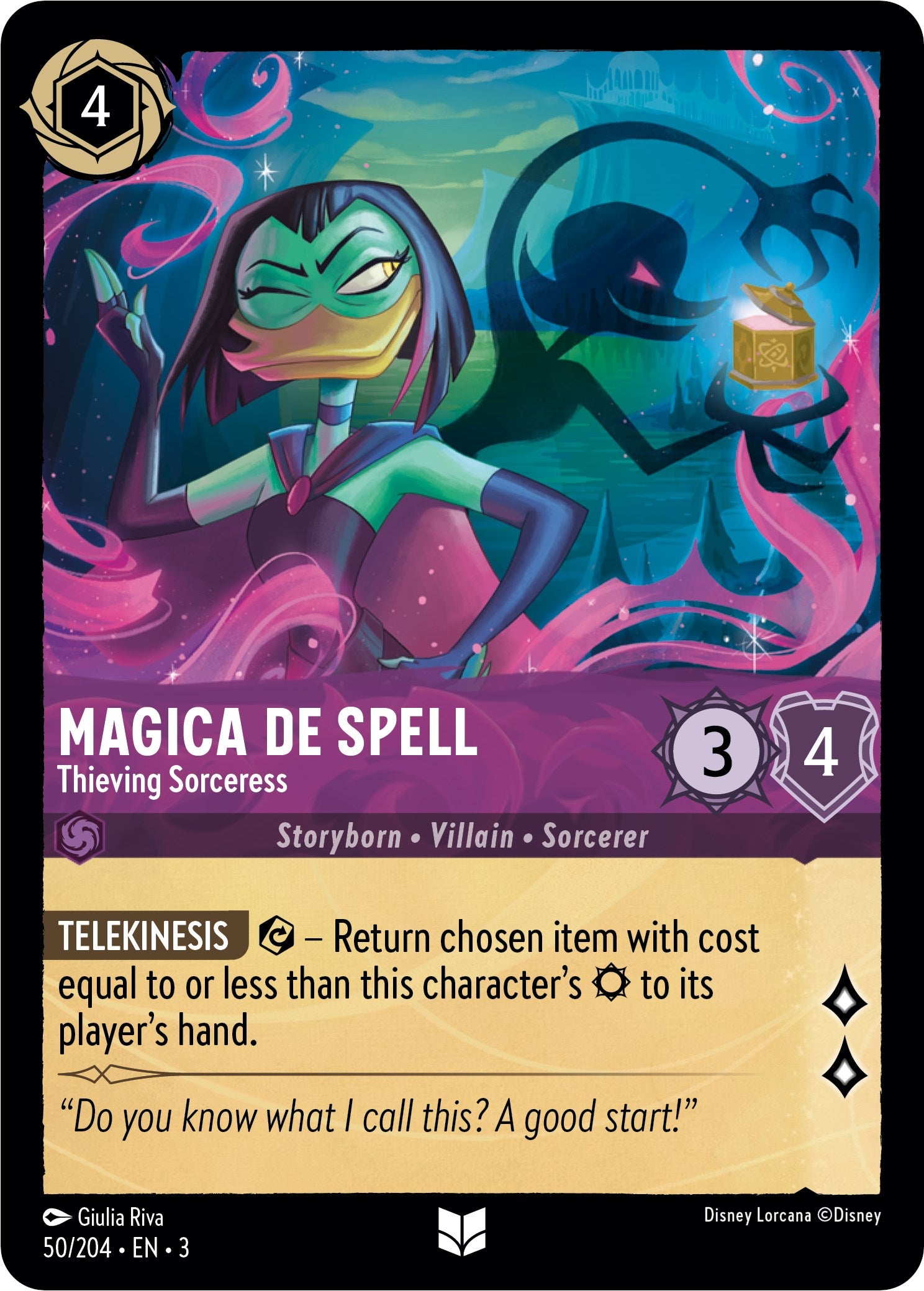 Magica De Spell - Thieving Sorceress (50/204) [Into the Inklands] | Eastridge Sports Cards & Games