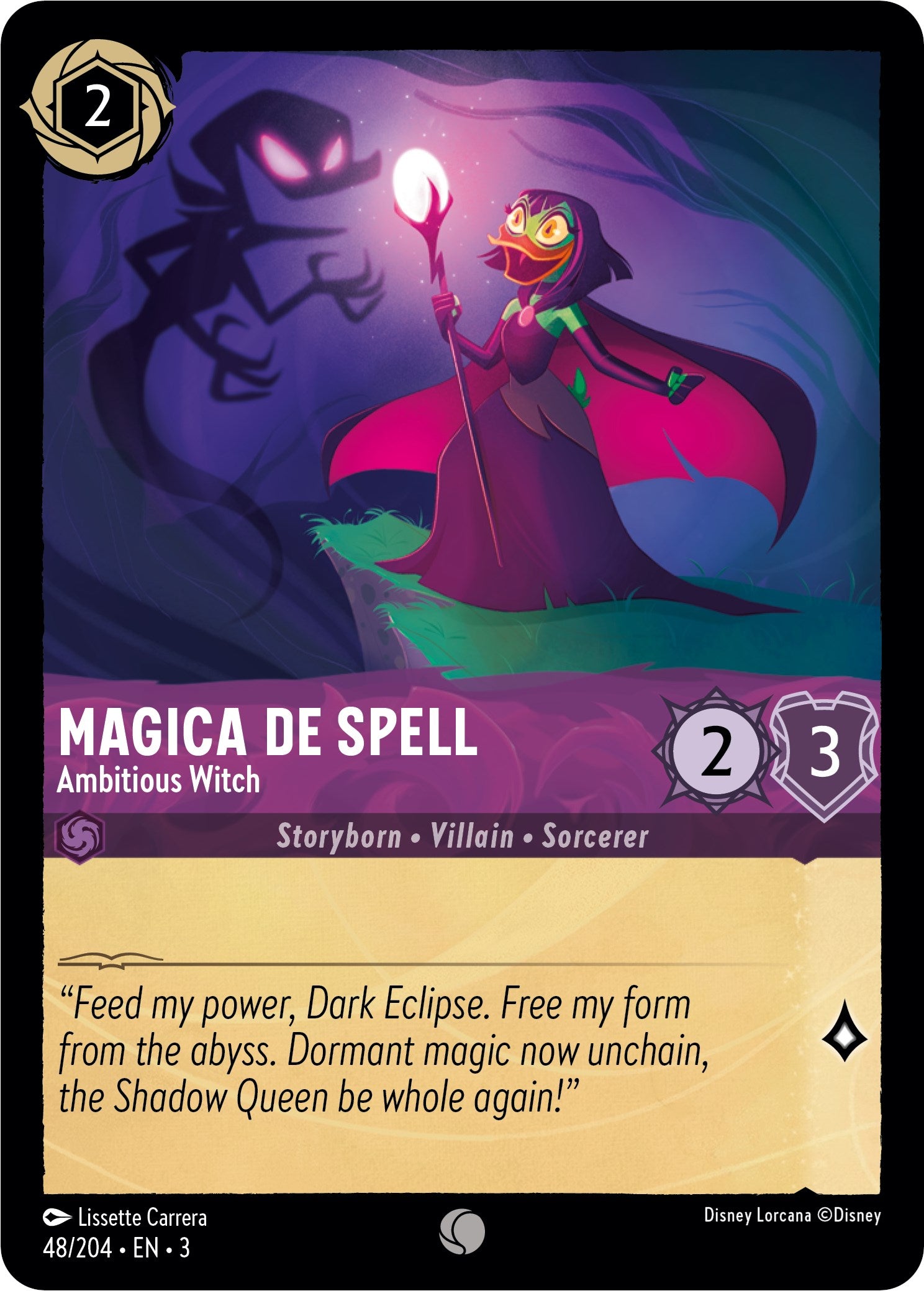 Magica De Spell - Ambitious Witch (48/204) [Into the Inklands] | Eastridge Sports Cards & Games