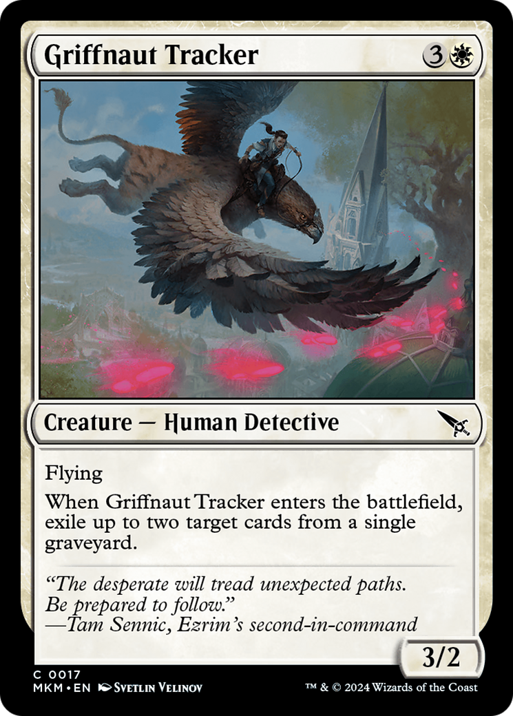 Griffnaut Tracker [Murders at Karlov Manor] | Eastridge Sports Cards & Games