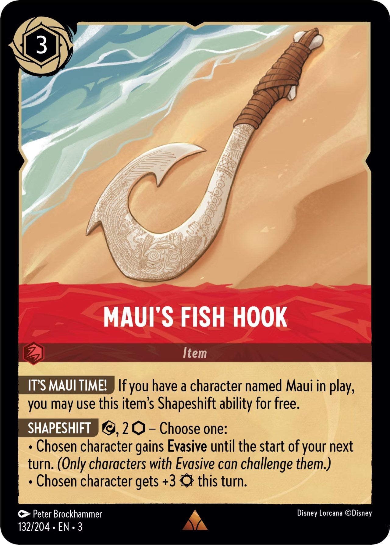 Maui's Fish Hook (132/204) [Into the Inklands] | Eastridge Sports Cards & Games