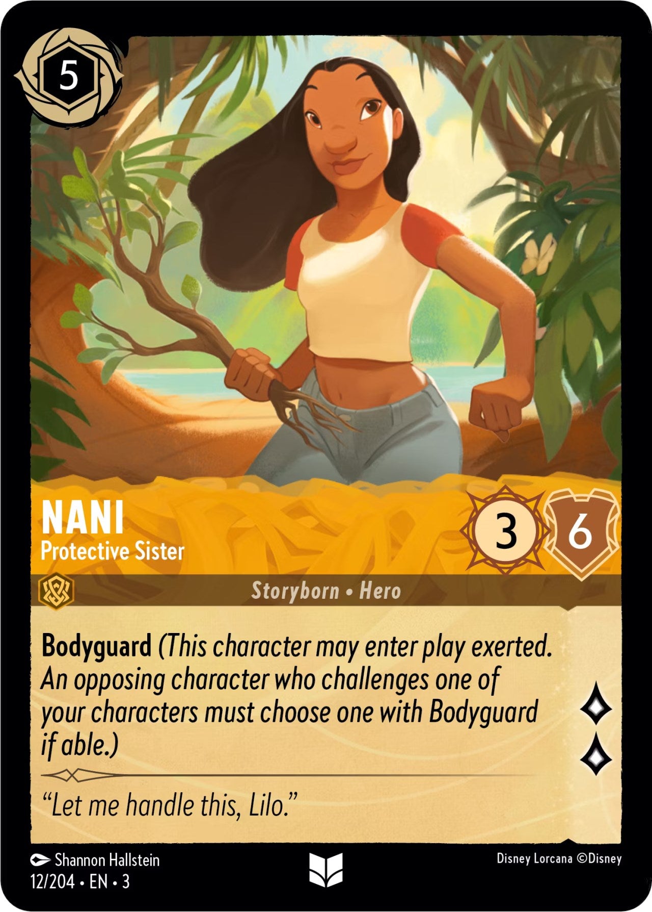 Nani - Protective Sister (12/204) [Into the Inklands] | Eastridge Sports Cards & Games