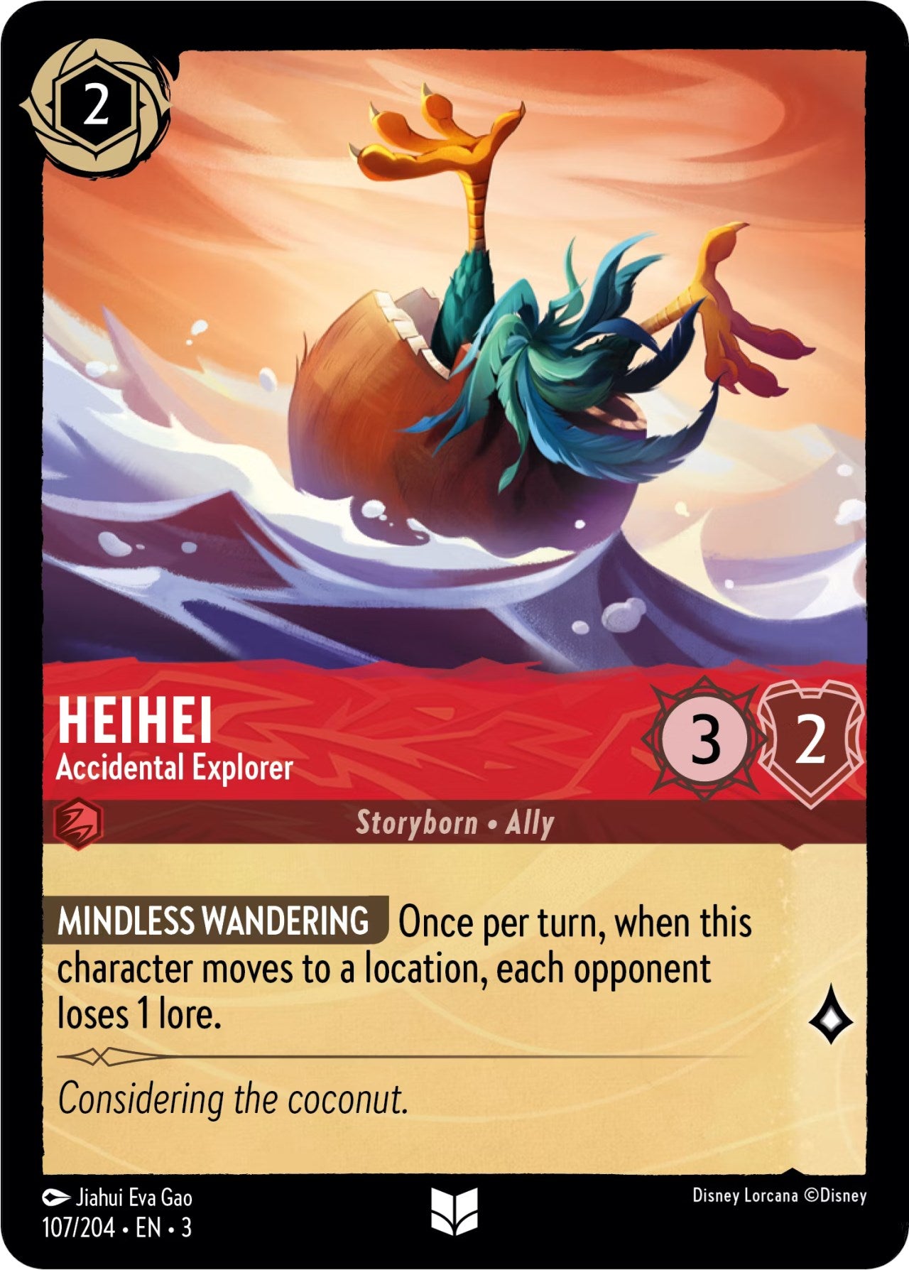 HeiHei - Accidental Explorer (107/204) [Into the Inklands] | Eastridge Sports Cards & Games