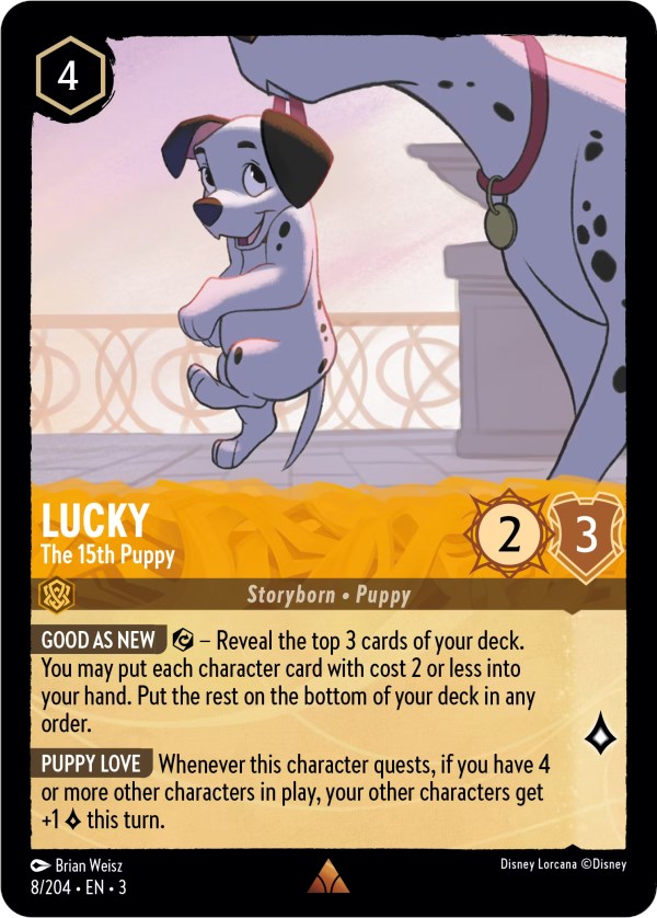 Lucky - The 15th Puppy (8/204) [Into the Inklands] | Eastridge Sports Cards & Games