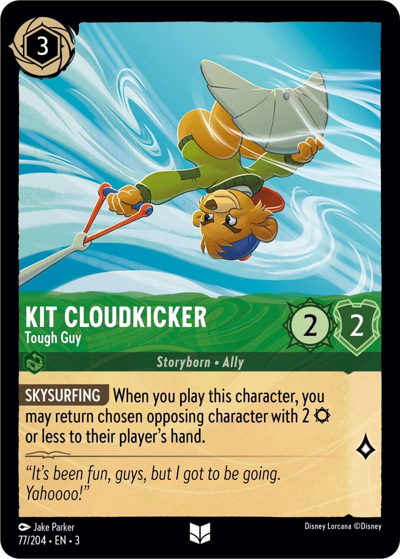 Kit Cloudkicker - Tough Guy (77/204) [Into the Inklands] | Eastridge Sports Cards & Games