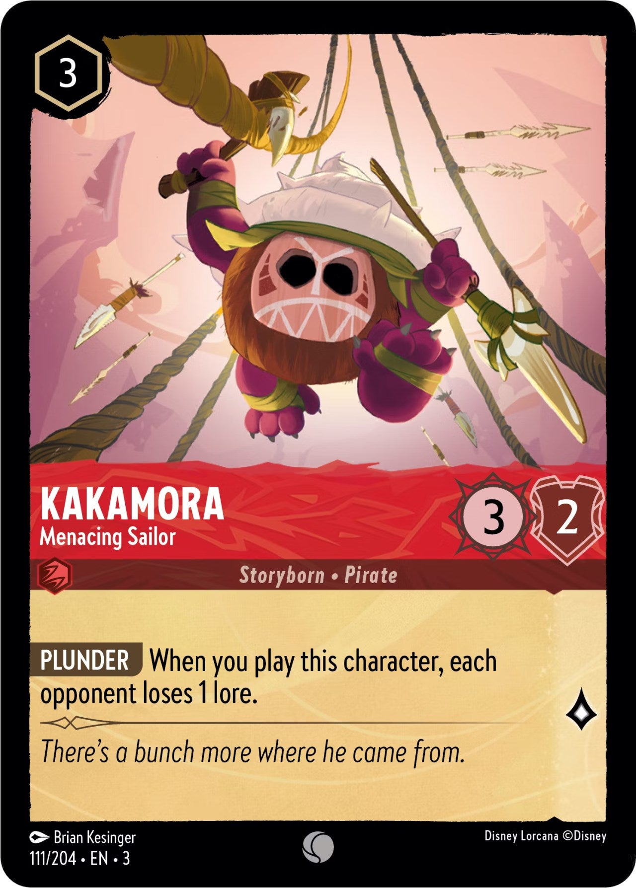 Kakamora - Menacing Sailor (111/204) [Into the Inklands] | Eastridge Sports Cards & Games