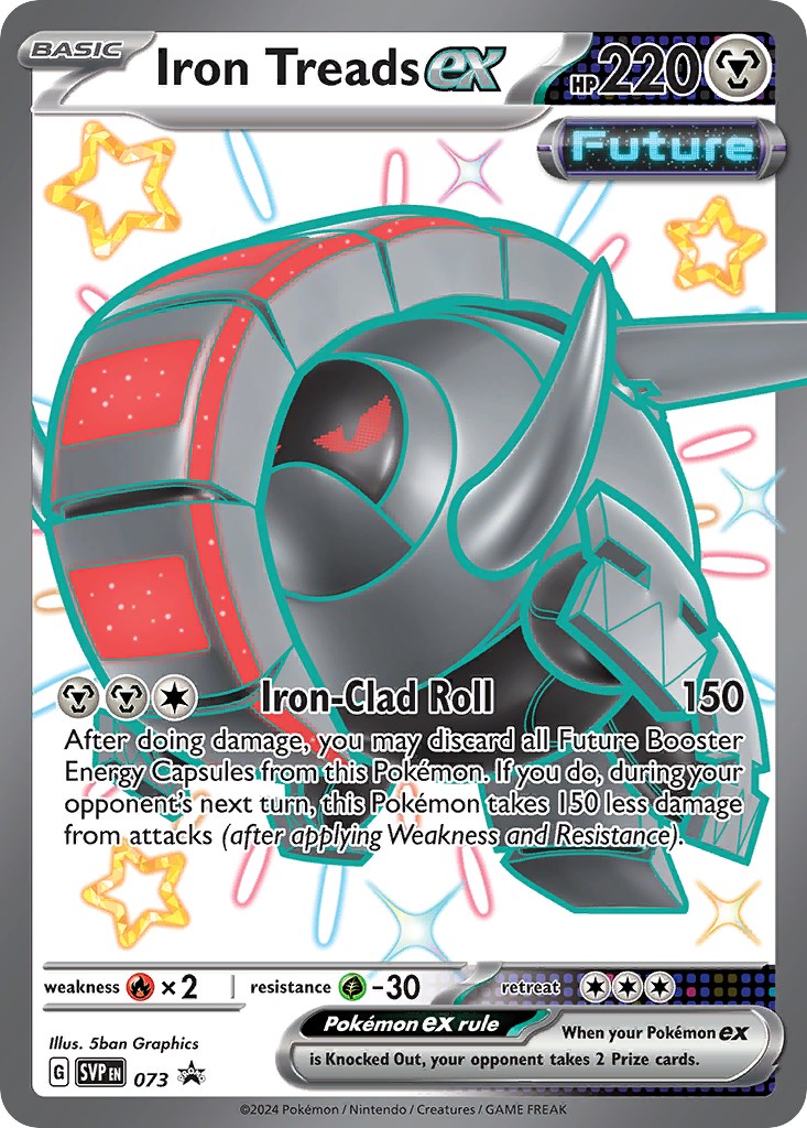 Iron Treads ex (073) [Scarlet & Violet: Black Star Promos] | Eastridge Sports Cards & Games