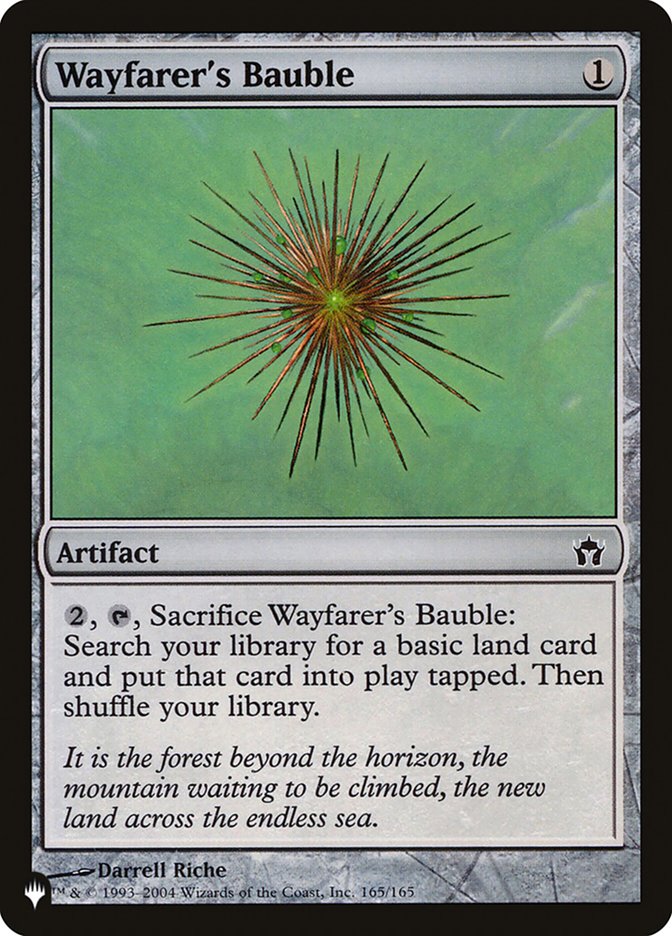 Wayfarer's Bauble [The List] | Eastridge Sports Cards & Games