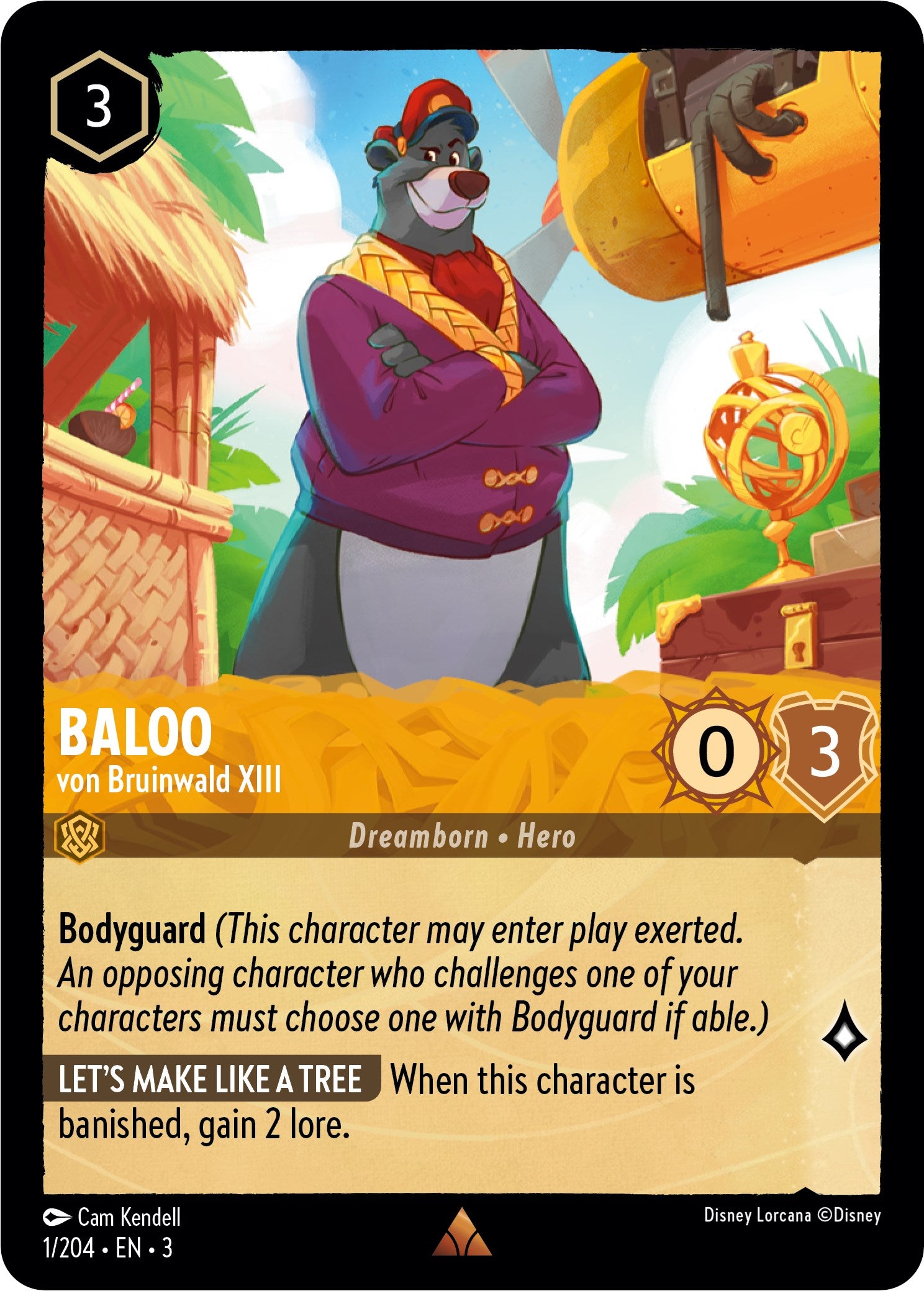 Baloo - von Bruinwald XIII (1/204) [Into the Inklands] | Eastridge Sports Cards & Games