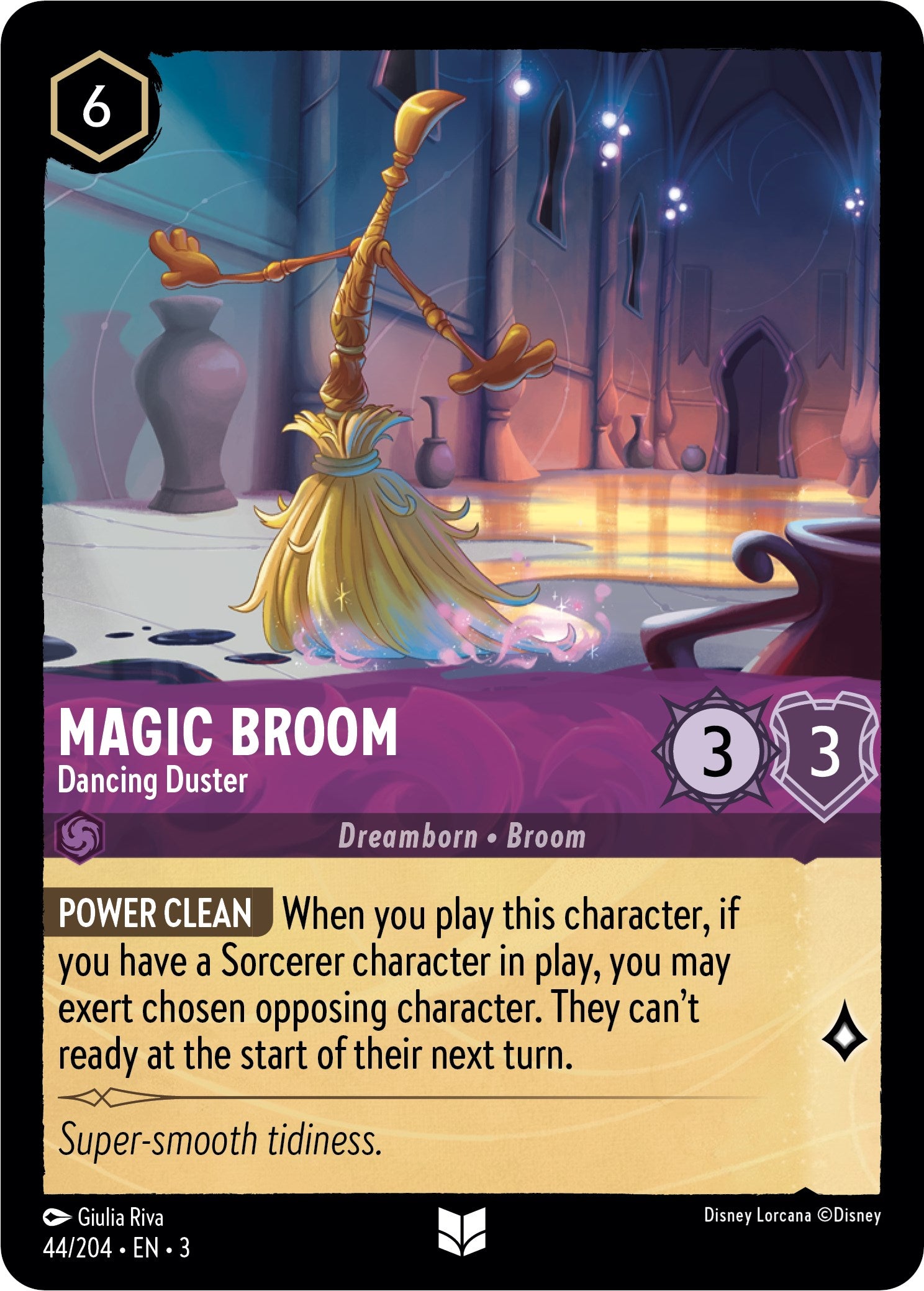 Magic Broom - Dancing Duster (44/204) [Into the Inklands] | Eastridge Sports Cards & Games