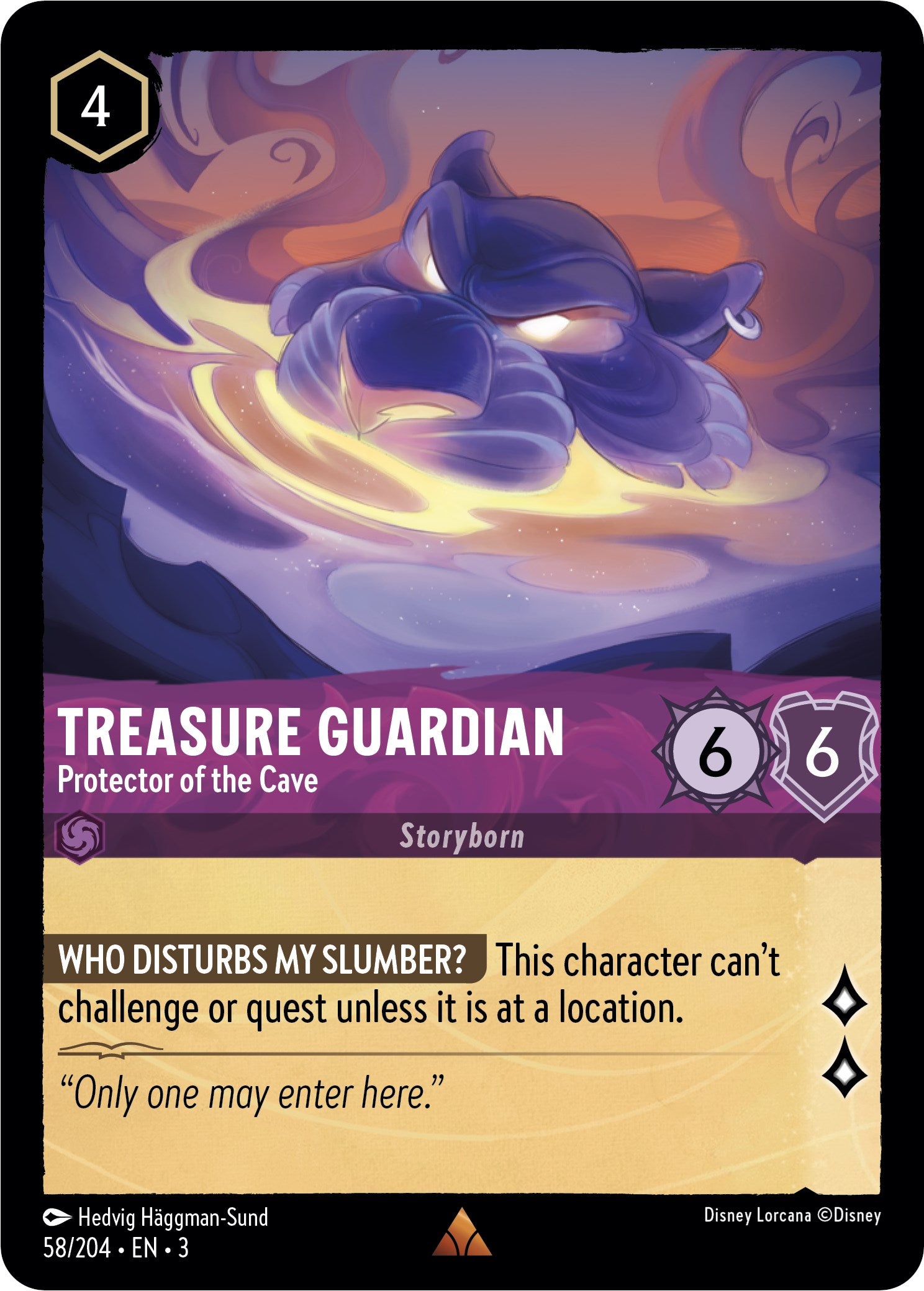 Treasure Guardian - Protector of the Cave (58/204) [Into the Inklands] | Eastridge Sports Cards & Games