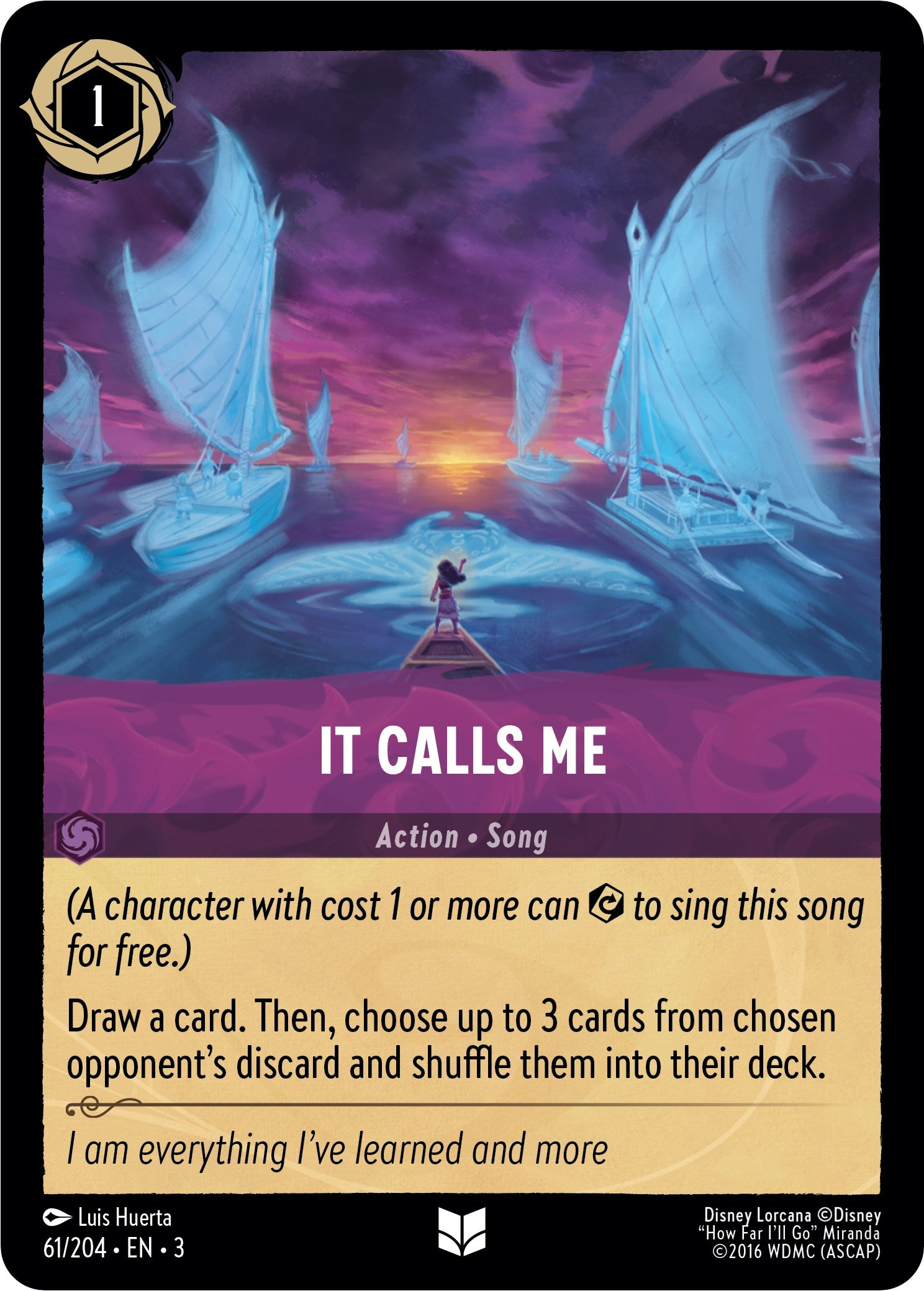 It Calls Me (61/204) [Into the Inklands] | Eastridge Sports Cards & Games