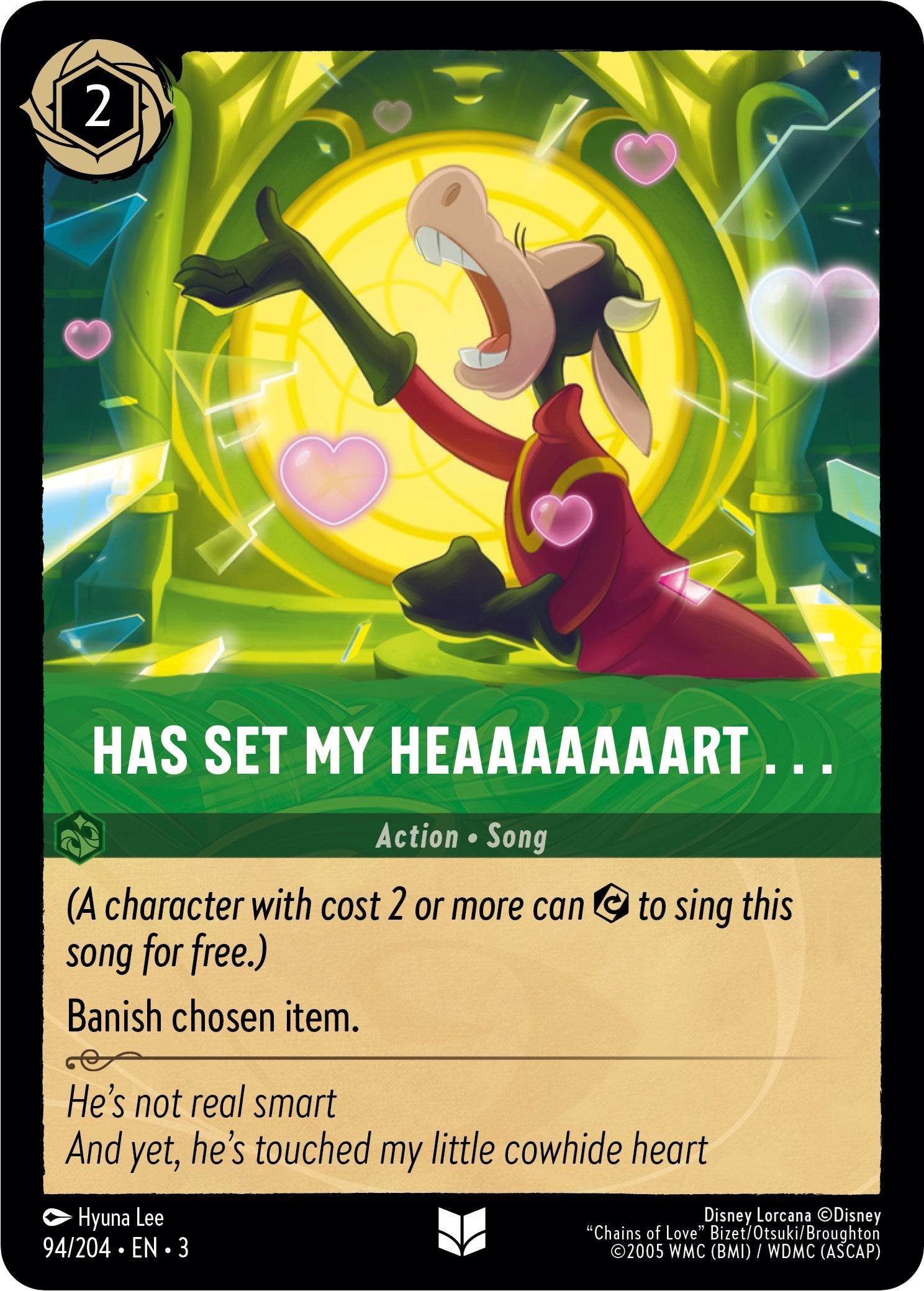 Has Set My Heaaaaaaart . . . (94/204) [Into the Inklands] | Eastridge Sports Cards & Games