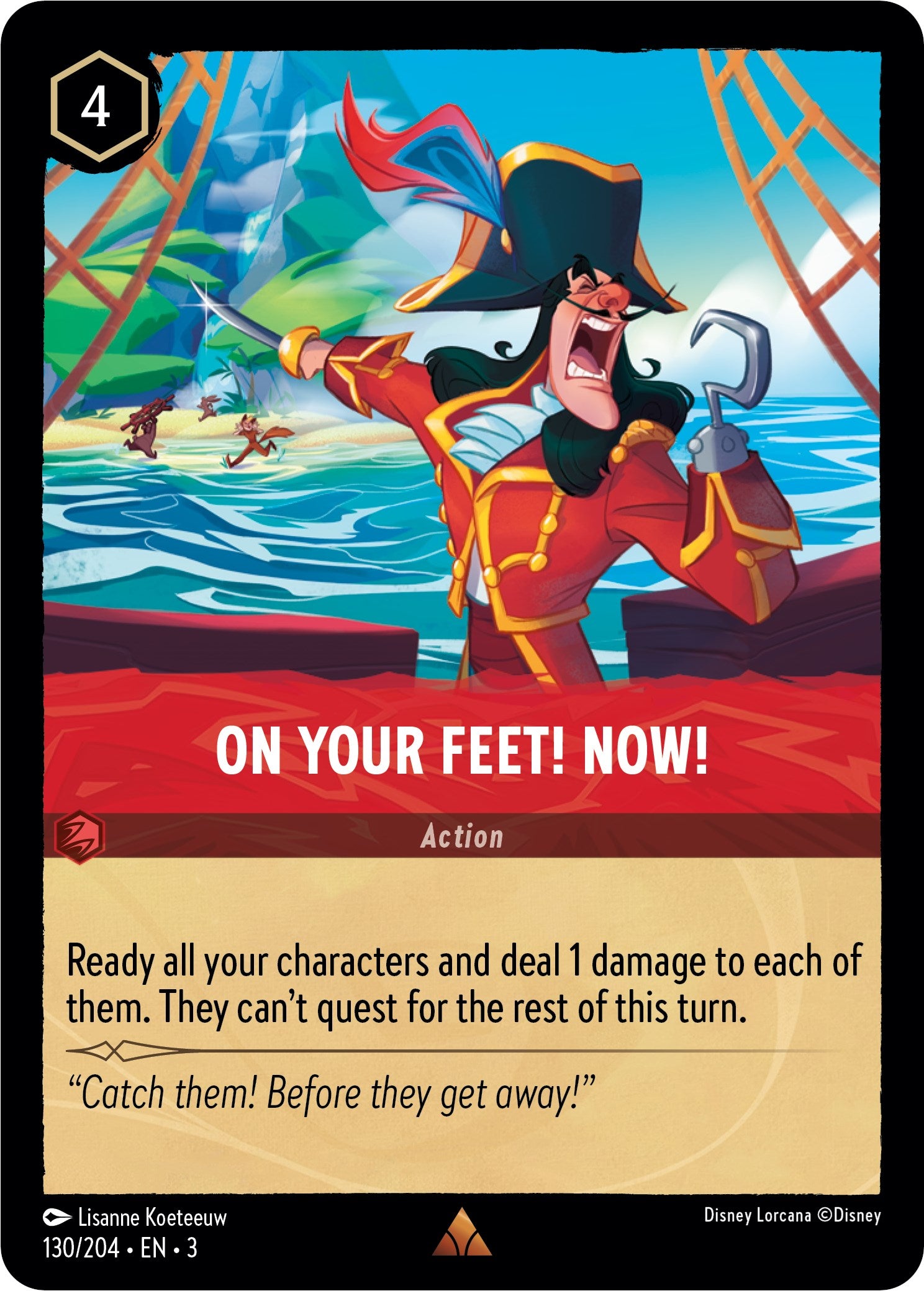 On Your Feet! Now! (130//204) [Into the Inklands] | Eastridge Sports Cards & Games