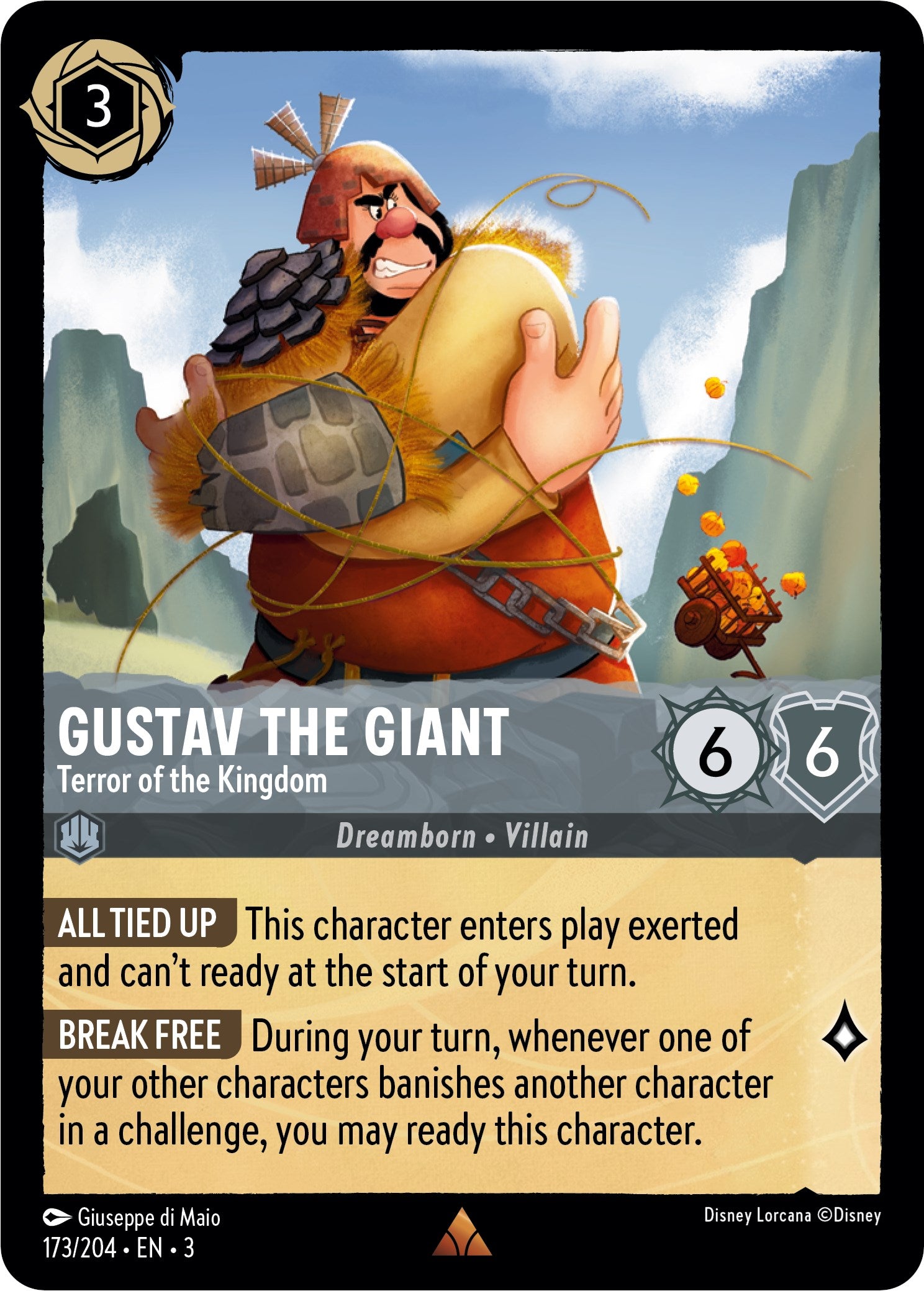 Gustav the Giant - Terror of the Kingdom (173/204) [Into the Inklands] | Eastridge Sports Cards & Games
