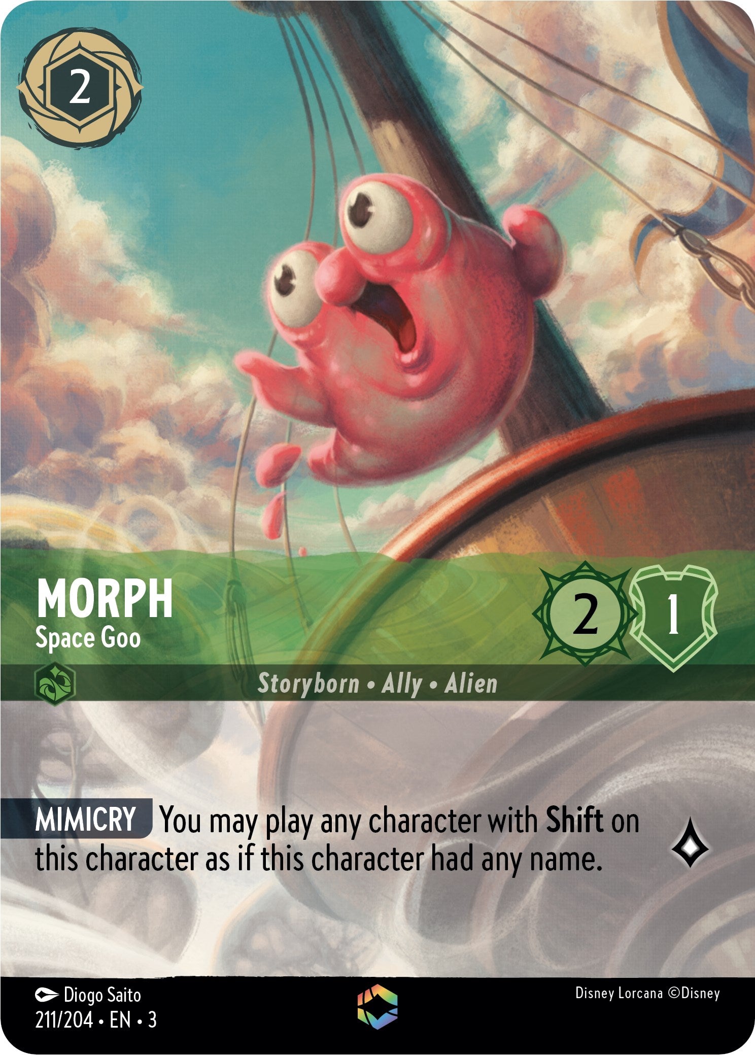Morph - Space Goo (Enchanted) (211/204) [Into the Inklands] | Eastridge Sports Cards & Games