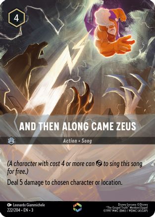 And Then Along Came Zeus (Enchanted) (222/204) [Into the Inklands]